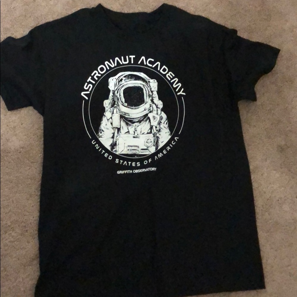 Astronaut academy shirt